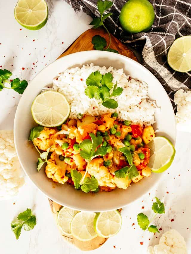Cauliflower Curry - Vegan Heaven