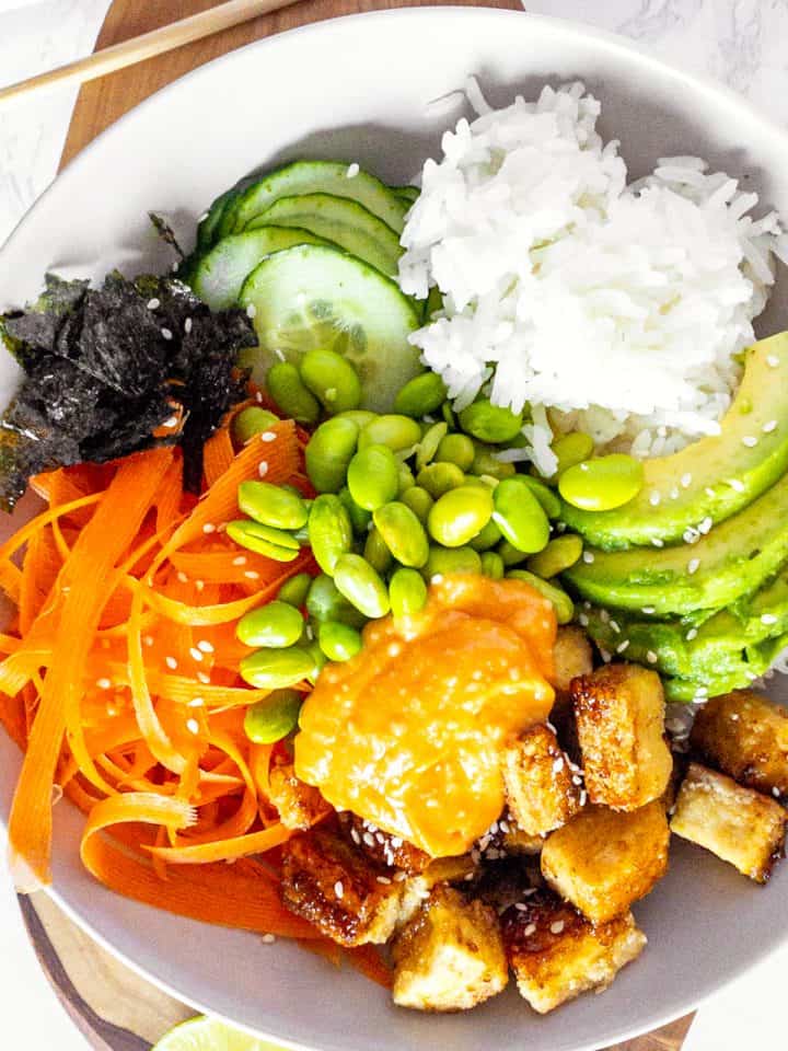 Vegan Sushi Bowl - Vegan Heaven