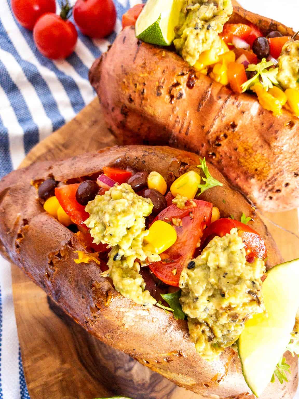 Mexican Stuffed Sweet Potatoes Vegan Heaven