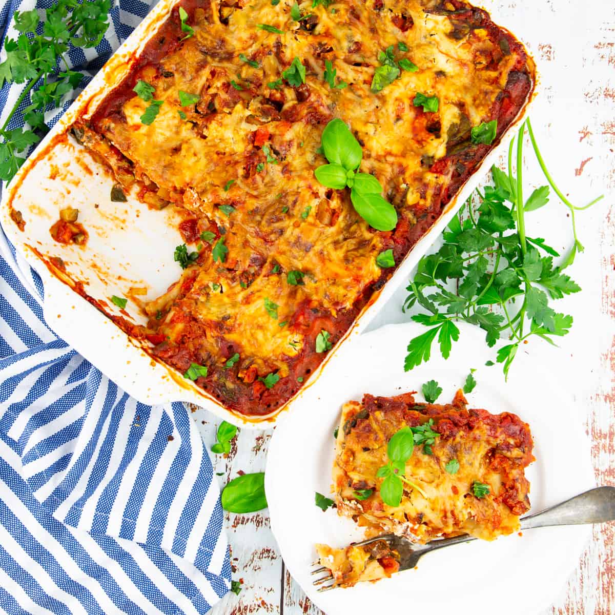 Vegetable Lasagna - Vegan Heaven