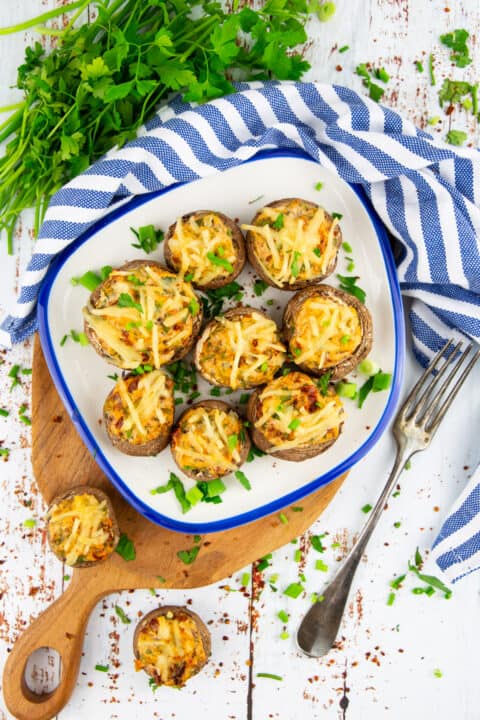 Vegan Stuffed Mushrooms - Vegan Heaven