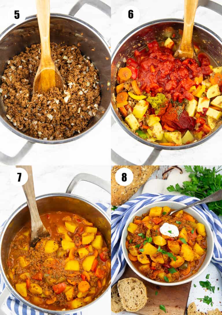 Potato Stew with Bell Peppers Vegan Heaven