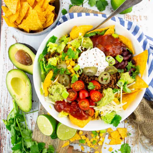 Vegan Taco Salad - Vegan Heaven