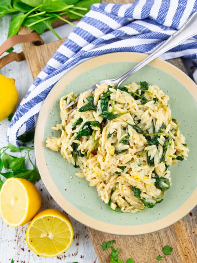 Lemon Orzo