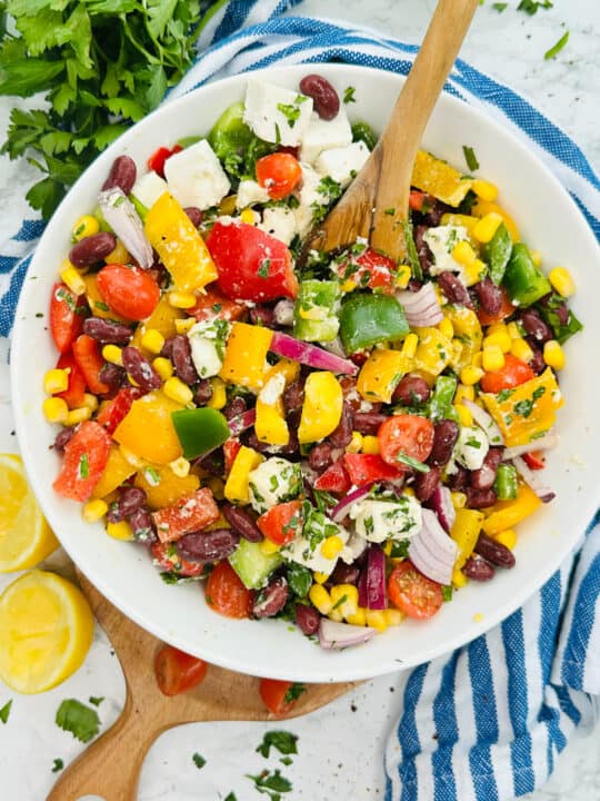 Kidney Bean Salad Vegan Heaven