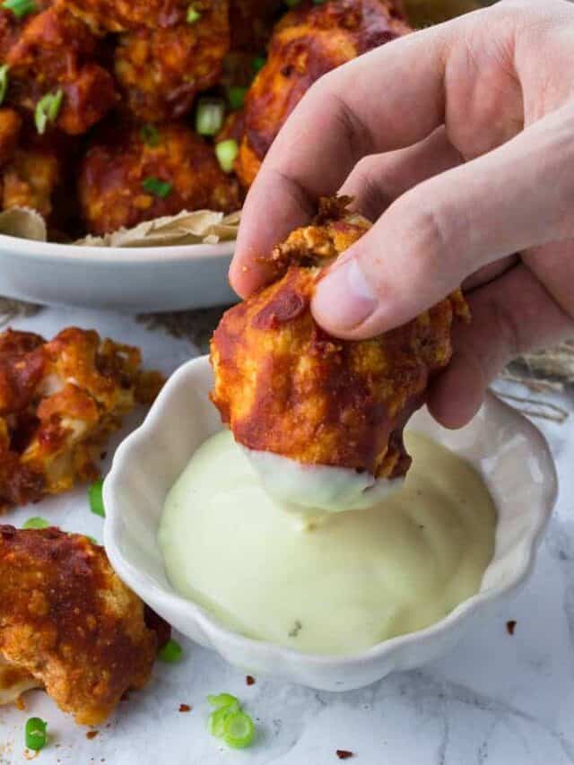 Vegan Cauliflower Wings
