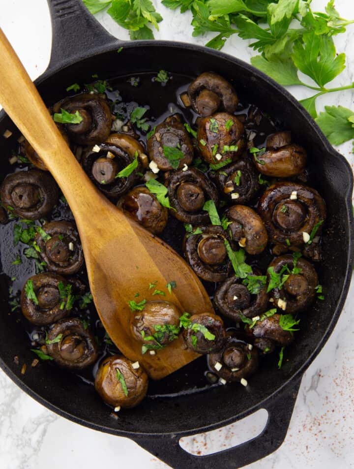 Balsamic Mushrooms - Vegan Heaven