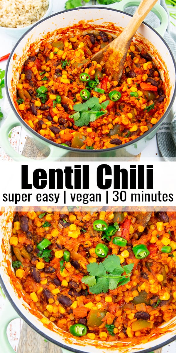 Lentil Chili Vegan Heaven